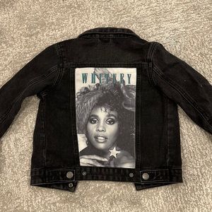 Whitney Houston Toddler jean jacket